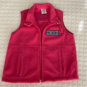 Adorable pink Prodoh vest
